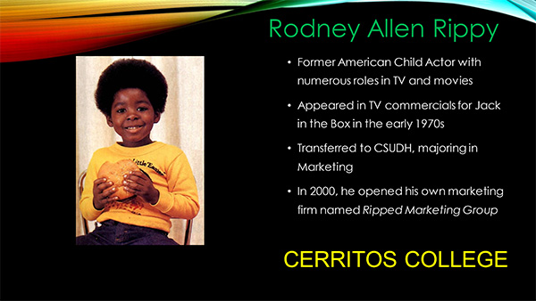 Black History Month - Rodney Allen Rippy